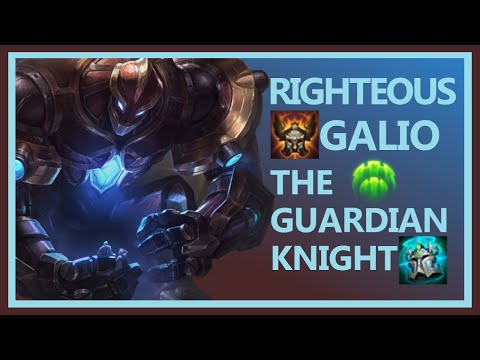 Righteous Galio Support: A-Z All Champions as Support Series