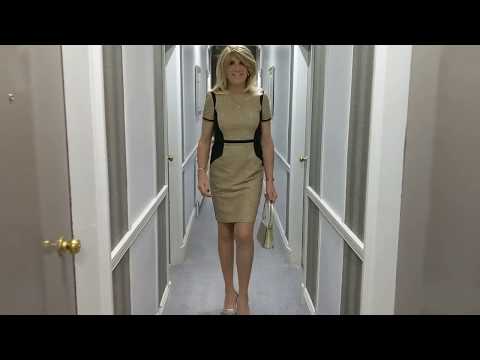 Crossdresser Lucy ready for night out at Leeds