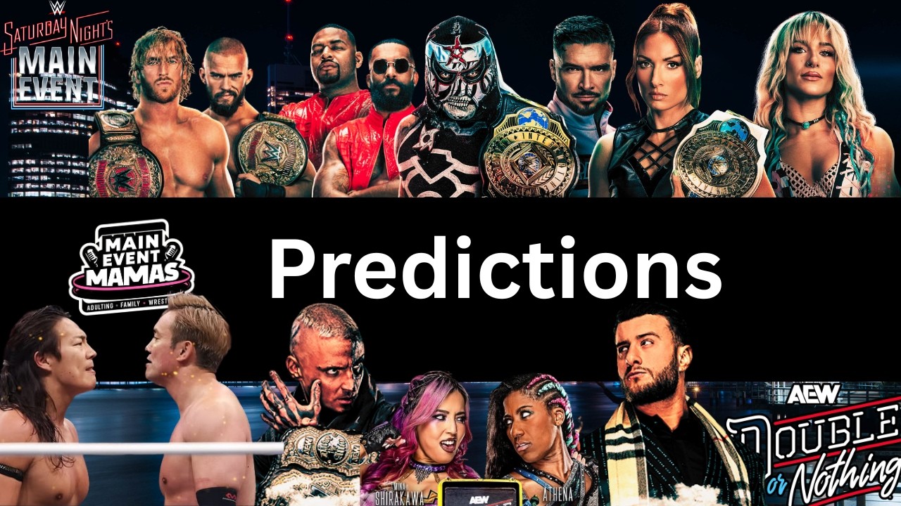 Full Predictions: WWE Saturday Night’s Main Event & AEW Title vs. Hair Match Card