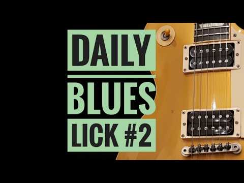 Andy's Lab - Daily Blues Licks #2 - Guitar Lesson