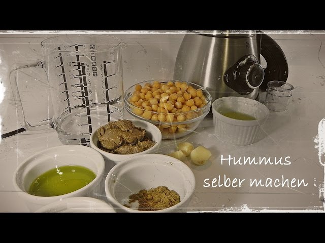 Video Teaser für WMF Kult pro Power Standmixer Test – Hummus selber machen