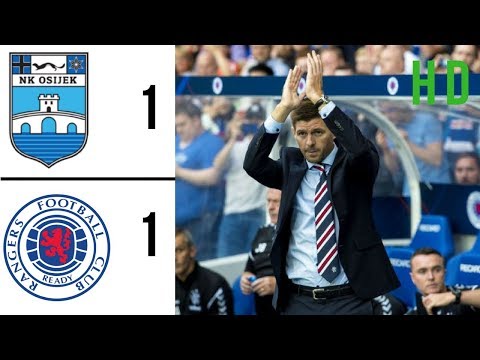 Rangers FC vs Osijek FC  Europa League 2018 (Highlights) [COMPLETE]