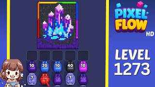 Pixel Flow Level 1273 Solution Walkthrough