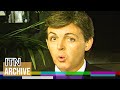 Paul McCartney Roasts Old School Friend Peter Sissons Live on Air (1984)