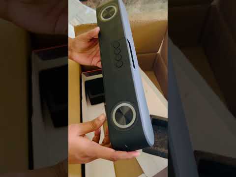 Thumbnail for CrossBeats Blaze B24 Bluetooth Soundbar 24W, AUX, Bluetooth #trending #sound #unboxing
