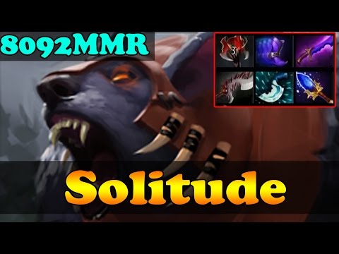 Dota 2 - Solitude 8092 MMR Plays Ursa vol 3 - Ranked Match Gameplay