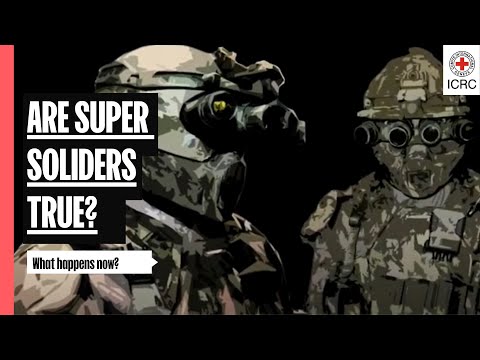 Real life creation of super soldiers | The Future of War | ICRC