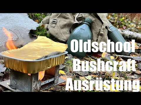 Oldschool Bushcraft Equipment - Cheap Army Gear