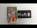 Opening To Beauty And The Beast The Enchanted Christmas 1997 VHS 60fps