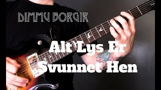 Dimmu Borgir - Alt Lys Er Svunnet Hen Guitar Lesson