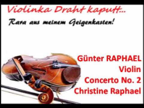 Günter Raphael Violin Concerto No. 2