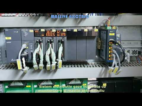 Proiectare si realizare automatizari industriale - Control stocare si distributie gaze lichefiate