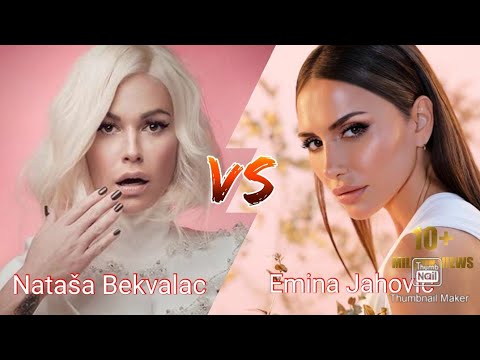 Nataša Bekvalac vs Emina Jahović: Top 40 najslušanijih pesama na Youtube-u