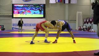 preview picture of video 'MANKIEV vs TAZHYIEU GRECO-ROMAN WORLD CUP SARANSK 2012 OSITOPICTURES.NET'