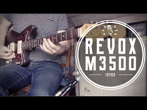 1970s Revox M3500 mic demo on electric guitar (Beyerdynamic M201). The Backline Demos (Ep.10)