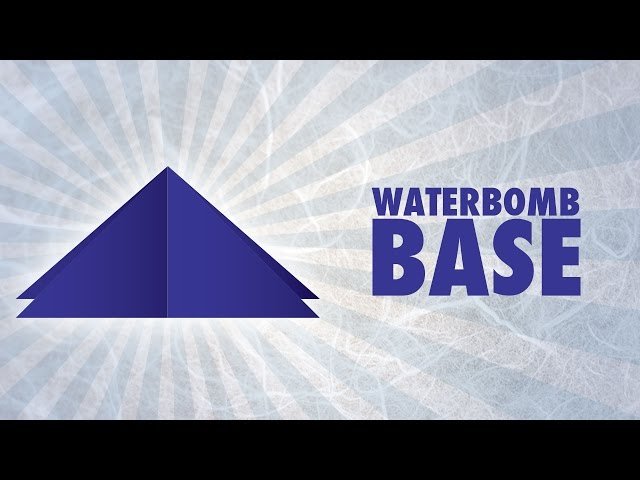 Origami Basics: Waterbomb Base