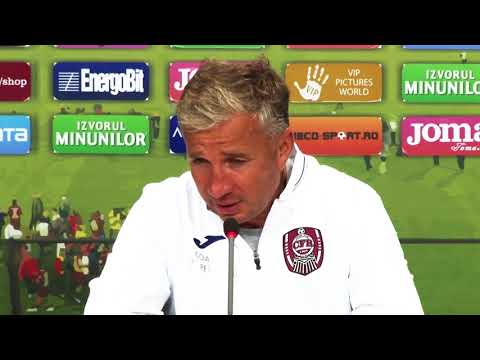 CFR Cluj conferinta de presa inaintea meciului ACS POLI TIMISOARA - CFR Cluj