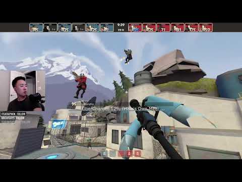 Commentary - Phorofor invite medic gameplay (TF2)