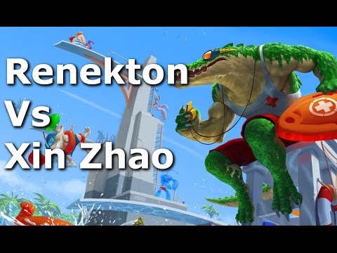Renekton Vs Xin Zhao Commentary   Season 6   League of Legends