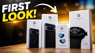 First Look at the Google Pixel 8 Pro and Pixel Watch 2