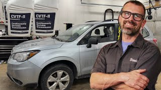 🔧 Subaru Transmission Fluid Charge Service TR580 CVT Forester Outback Crosstrek Impreza Legacy