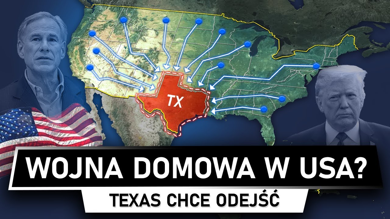 Bunt STANÓW w USA - TEKSAS chce większej NIEZALEŻNOŚCI