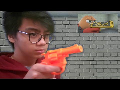 killer bean ending fight but its poorly recreated