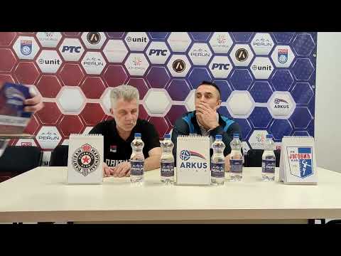 ARKUS liga 15. kolo (M) / Partizan - Jugović / Izjave aktera meča nakon utakmice