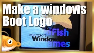 How to make a Windows 9x boot Logo