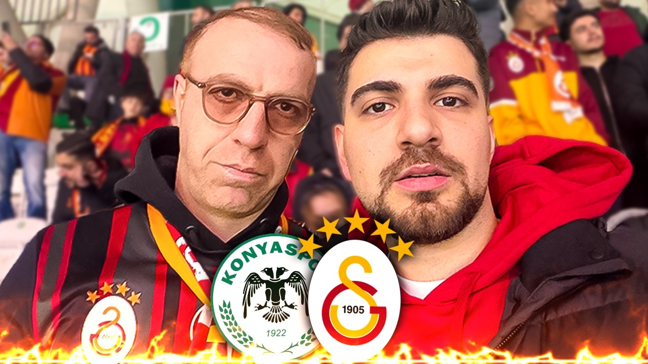 ÇOK ÜZÜLDÜM 😡 KABUS GECESİ | Konyaspor 2-0 Galatasaray Stad Vlog