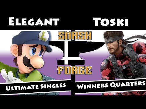 SmashForge SSBU #7 [WQF] Armada | Elegant (luigi) vs Toski (snake)