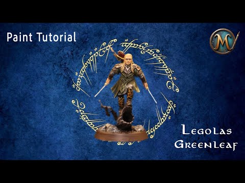 How to paint Legolas Greenleaf | Lord of the Rings MESBG Painting Tutorial