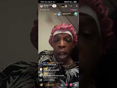 Amoy discusses the Tasha K interview, the LGBT community, and more. (Excuse the lag)