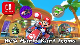 Mario Kart 8 Deluxe Icon Elements & New Missions | Nintendo Switch Online Update