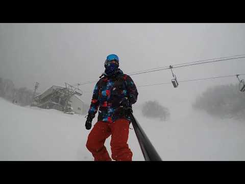 苗場初體驗~遇到粉雪