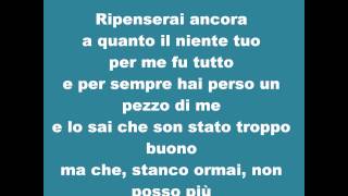**TESTO** Tiziano Ferro - Troppo buono **TESTO** Tiziano Ferro - Troppo buono