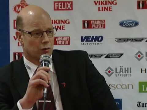 15.4.2010 TPS - JYP: Lehdistötilaisuus