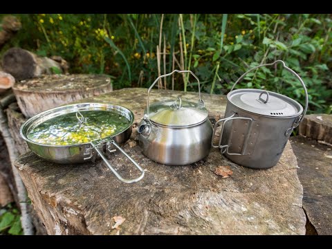 Outdoor cookware guide: pot vs. kettle vs. pan and aluminum vs. stainless steel vs. titanium