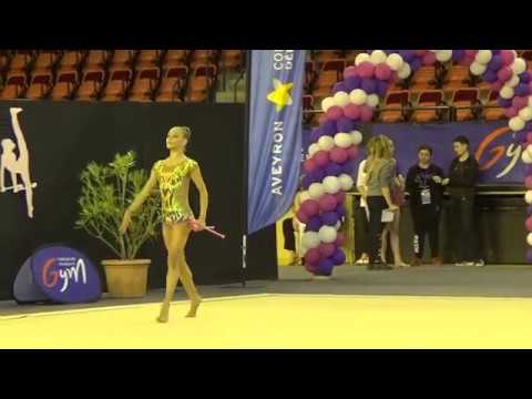 Katrin Tsoneva - Massues, Championnat de France Élite, Rodez 2018