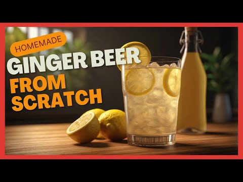 Homemade Ginger Beer From Ginger Bug Easy Recipe | Alcohol Free