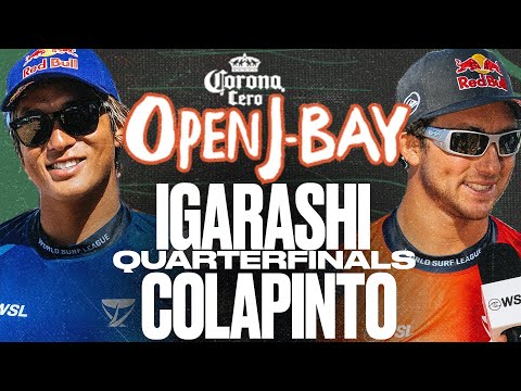 Kanoa Igarashi vs Griffin Colapinto I Corona Cero Open J-Bay 2025 - Quarterfinals