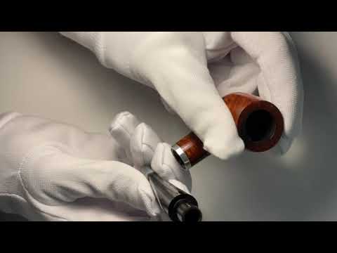 How to set up a filter inside the smoking pipe?