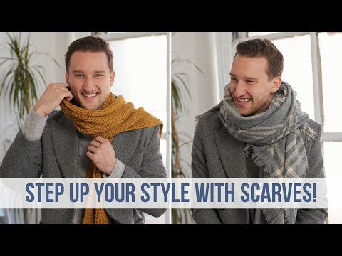 Fashionable Ways to Style 5 Different Scarves this Fall Season | Men’s Fashion Video