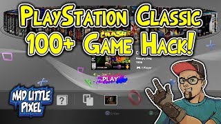 PlayStation Classic 100+ Game Hack Mod! BleemSync Hack In Action!