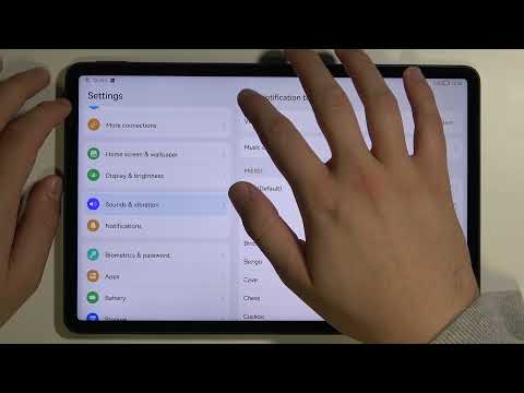 How to Find and Manage Sound Settings on HUAWEI MATEPAD 11 – Sound Options