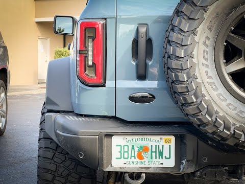 Ford Bronco Oval Emblem Overlay Tint - 2021-2022 Bronco / Bronco Sport