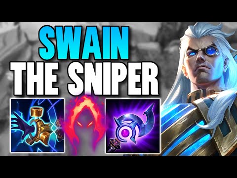 WTF?! THIS SNIPER SWAIN BUILD ONE SHOTS YOU ACROSS THE MAP - League of Legends