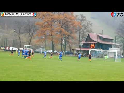 Skrót meczu : Liga  Poprad Rytro - Ogniwo Piwniczna-Zdrój 3:0(2:0) 04.11.2018r