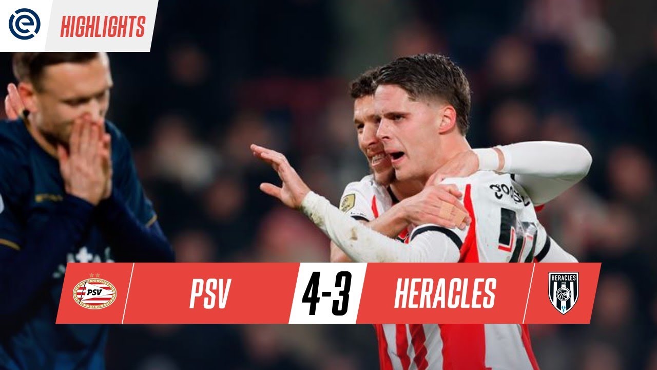 PSV vs Heracles Full Match Highlights