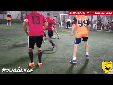 "RUSTICOS MG (A) - REAL GUILLON" FUTBOL 5. FECHA 4. (LUIS GUILLON)